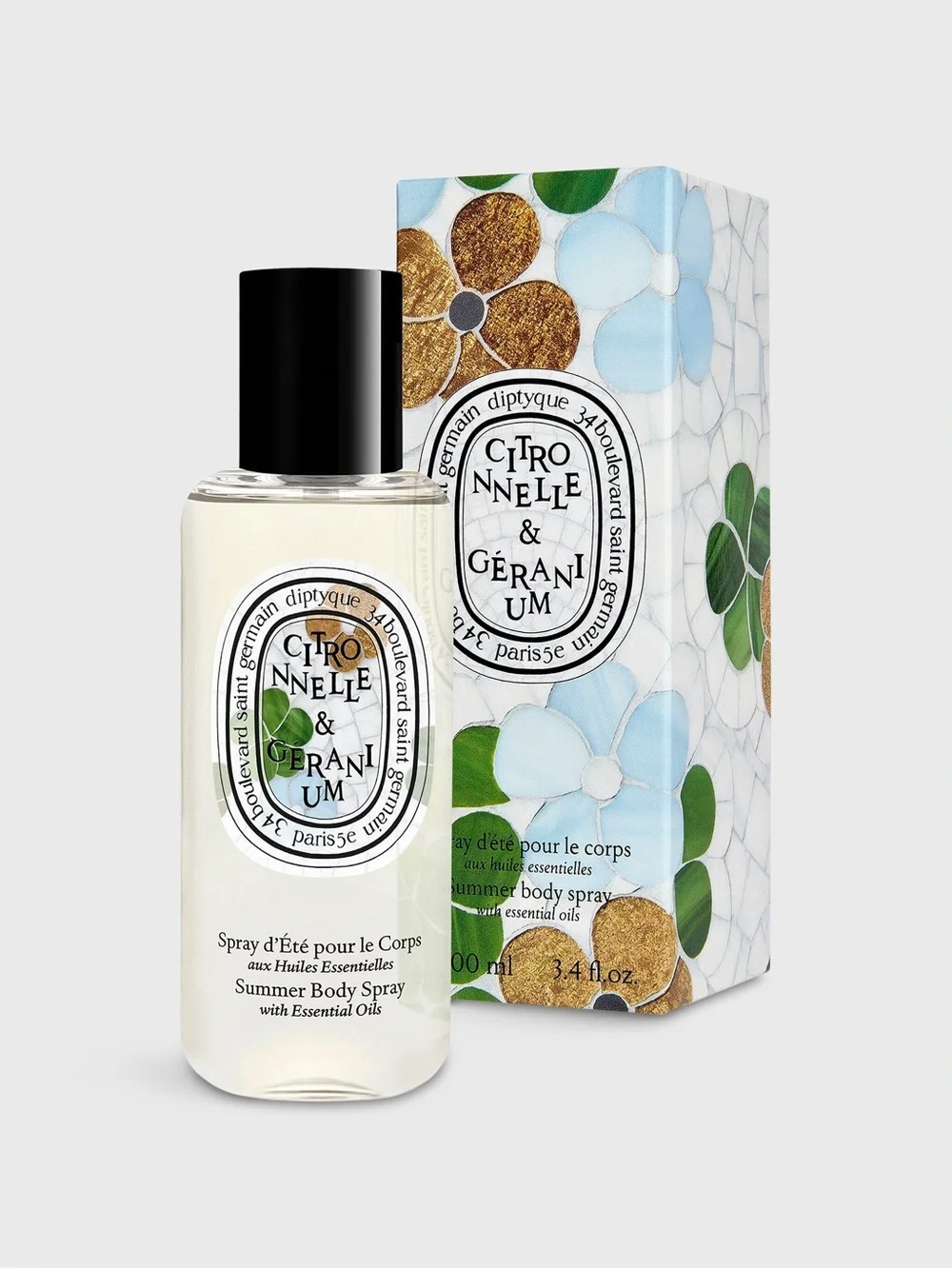 Diptyque Citronnelle & Geranium Limited Edition Summer Body Spray 2026